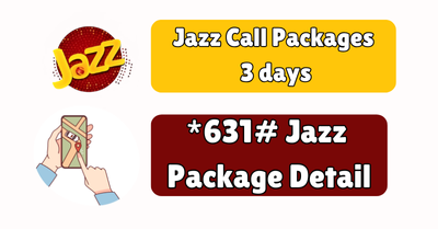 Jazz Call Packages 3 days | 3 Day-Max Offer
